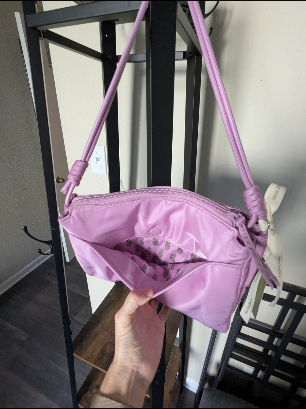 Vera Bradley Foxbury Crossbody, Smoky Grape - Picture 6 of 8